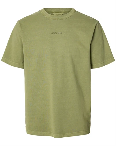 ANNARR - ANRRo Location T-Shirt - Mosstone